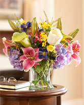 Calla Lily; Tulip & Lily Centerpiece