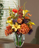 Lily and Agapanthus Delight