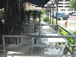Blue Sushi Restaurant's outside seating