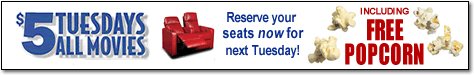 Reserve Yourself a Dream Lounger Recliner at the Majestic Cinema for next Tuesday