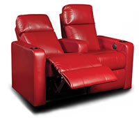 Majestic Cinema of Omaha has really comfortable Dream Lounger recliners