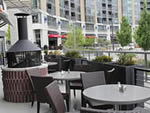 Black Oak Grill outside seating
