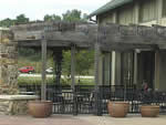Corkscrew Wine and Cheese outside seating