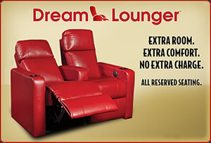 DreamLounger Recliners provides you with extra room and comfort at no extra charge. 