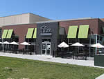 Ponzu Sushi and Grill has a large patio