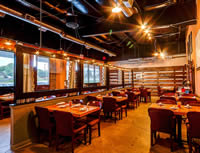 Railcar Modern American Kitchen in Omaha