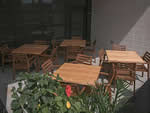 Via Farina has a nice patio